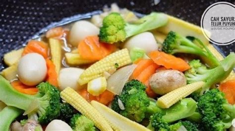 resep sayur spesial  makan siang bergizi keluarga coba moms