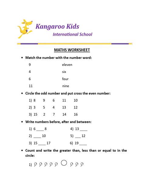 maths worksheet   teaching methods materials