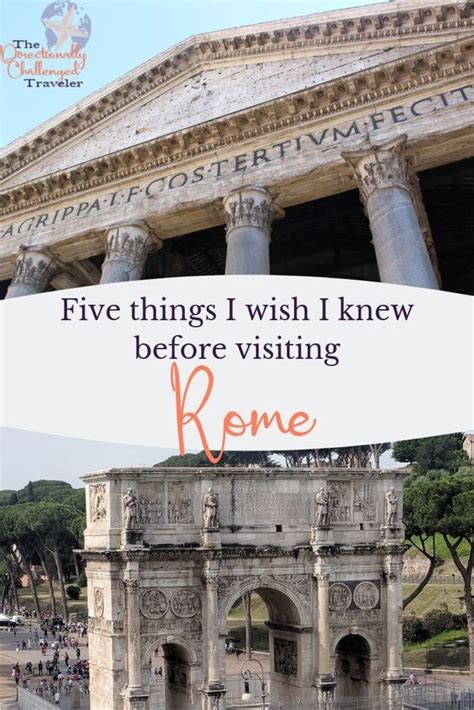 5 Things I Wish I Knew Before Visiting Rome The Directionally