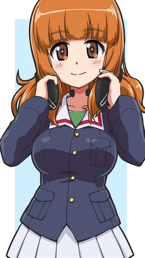 Takebe Saori Girls Und Panzer Drawn By Nakamura Yukitoshi Danbooru