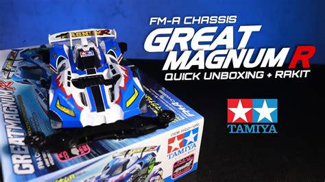 TAMIYA MAGNUM DINAMO DEPAN GREAT MAGNUM R QUICK UNBOXING Dan RAKIT