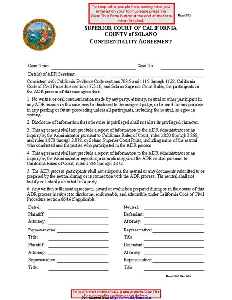 Confidentiality Agreement Template 2 Pdfsimpli