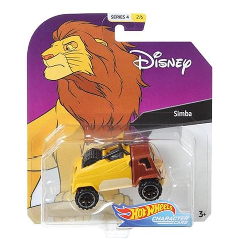 FYV98 Машинка металлическая игрушка Hot Wheels тематическая Disney коллекционная модель