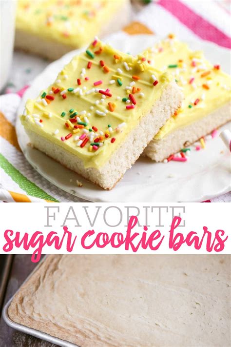 Easy Sugar Cookie Bars Video Lil Luna