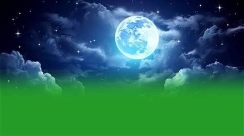 night moon sky green screen background video green screen night sky