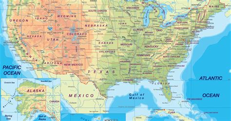 Peta Amerika Serikat / united states map