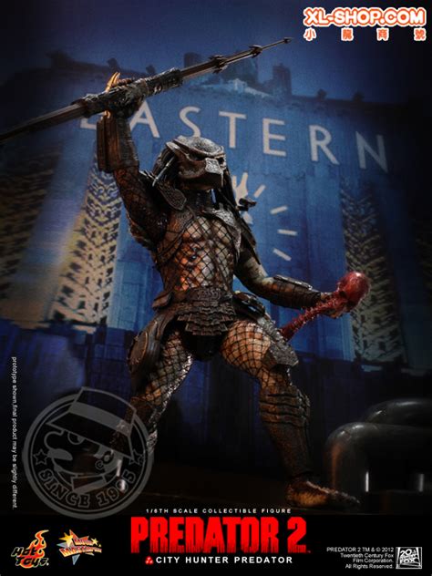Hot Toys MMS 173 Predator 2 1 6th Scale City Hunter Predator Collectible Figure