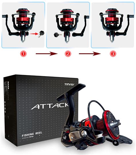НОВАЯ спиннинговая рыболовная катушка SEAKNIGHT ATTACK ...
