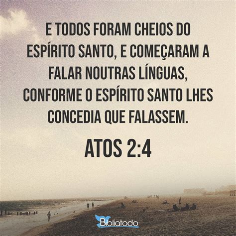 Atos 2 4 Explicação - Atos 2:4 CATÓLICA - Todos ficaram repletos do Espírito Santo, e ...