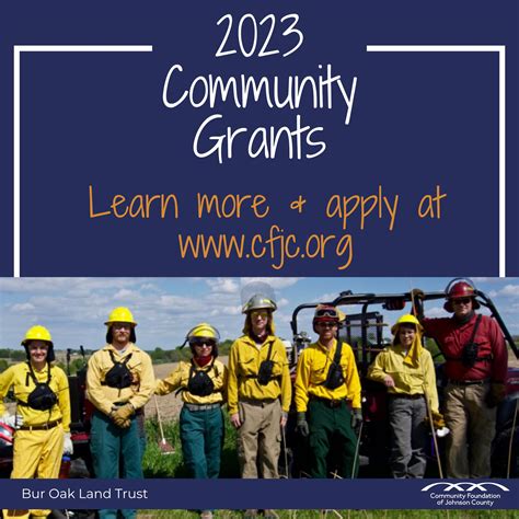 2023 Community Grants Timeline | Community Foundation of Johnson County