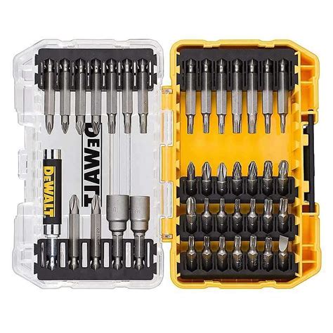 Coffret Tough Case 40 Pièces Dewalt Dt70705 Embouts Et Douilles Brico