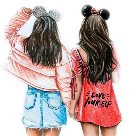 Картинки мы лучшие подруги (40 лучших фото)