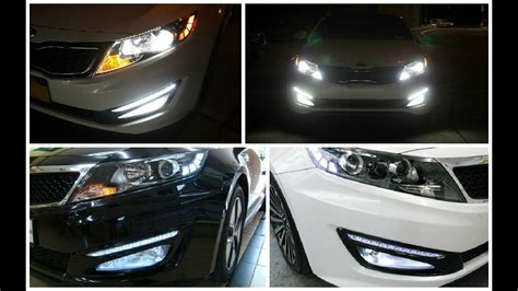 Front Head Light Lamp Way Under Eyeline Led Module For Kia