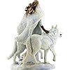 Nemesis Now Anne Stokes Winter Guardians Figurine Cm White Resin