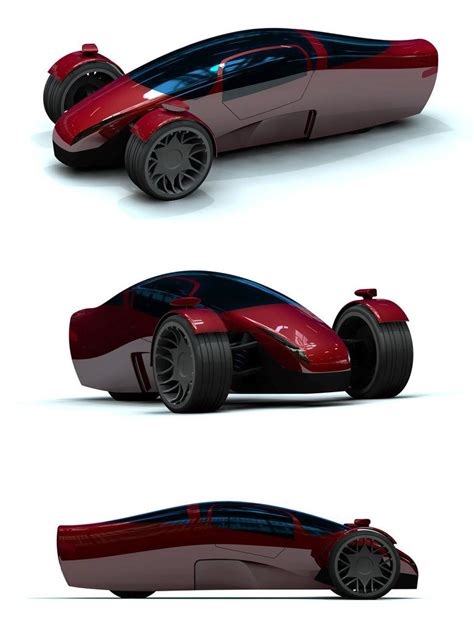 Electric Three Wheeler Concept | Reverse trike, Three wheeled car ...