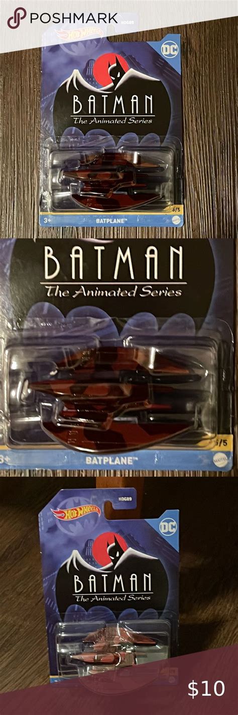 Batplane Batman The Animated Series Hot Wheels