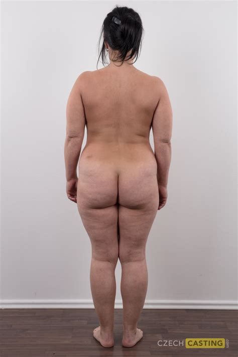 Overweight Lady With Big Boobs Mariemilan Gets Butt Naked On A Stool CoedCherry