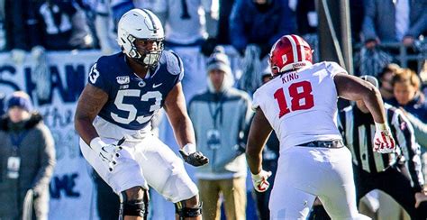 Penn State Ot Rasheed Walker Sidelined Vs Michigan State