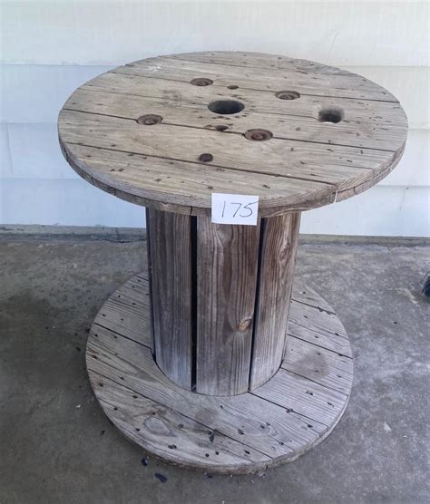 cable spool table estatesalesorg