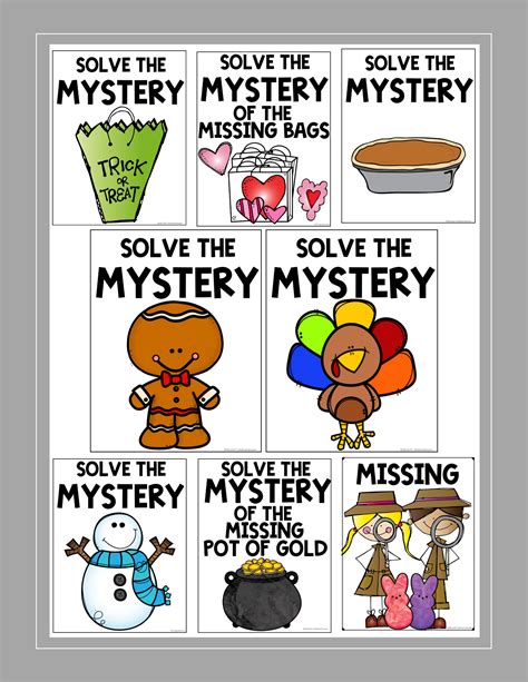 Reviewing Math Concepts Using a Fun Activity Called Solve the Mystery