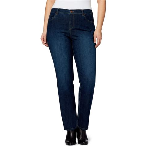 Gloria Vanderbilt Gloria Vanderbilt Plus Size Short Length Amanda Straight Leg Jean Walmart