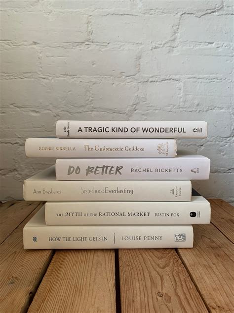 White Book Stack White Shelf Aesthetic White Themed Books - Etsy