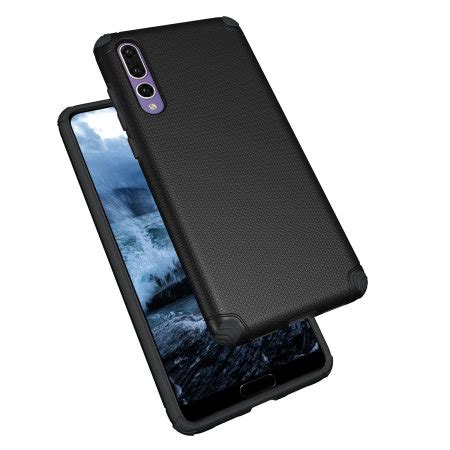 Olixar Magnus Huawei P Pro Case And Magnetic Holders Black