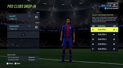 Fifa Pro Clubs New Features