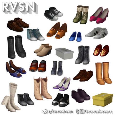 Sims 4 Shoes Clutter CC For Sneakerheads Male Female All Sims CC