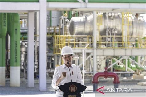 Jokowi Industri Kaltim Amonium Nitrat Dukung Produktivitas Pangan