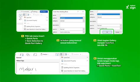 5 Cara Mudah Membuat dan Menambahkan Tanda Tangan di Word