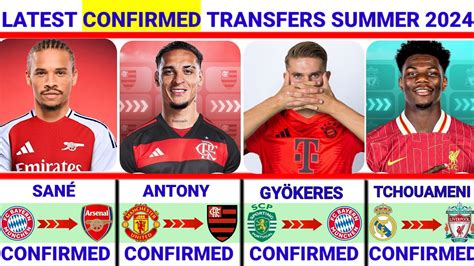 Latest Confirmed Transfers News And Rumors Transfers Sane To Ars