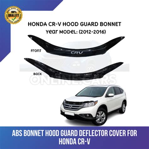 CPA ABS Bonnet Hood Guard Deflector Cover For Honda CR V 2012 2013 2014