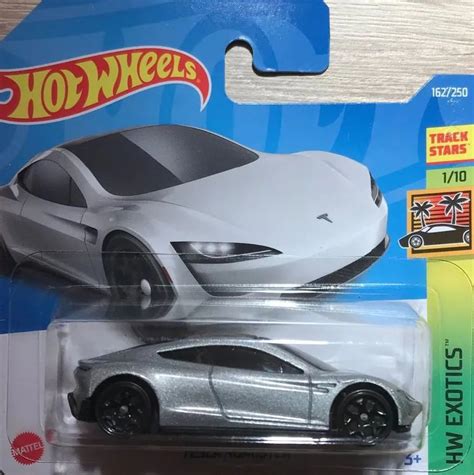 Tesla Roadster Modellauto Hot Wheels Yourtesla