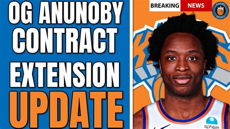 Knicks Rumors Og Anunoby To Test Free Agency Will The Knicks