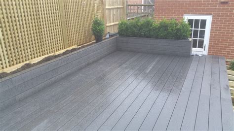 Grey Composite Decking Installation - Maidenhead, Marlow and Windsor