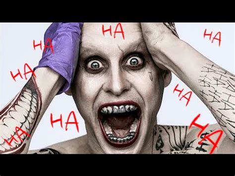 Jared Leto Joker Laugh, Joker Voice, and Joker Face! (Leto Mash-Up ...