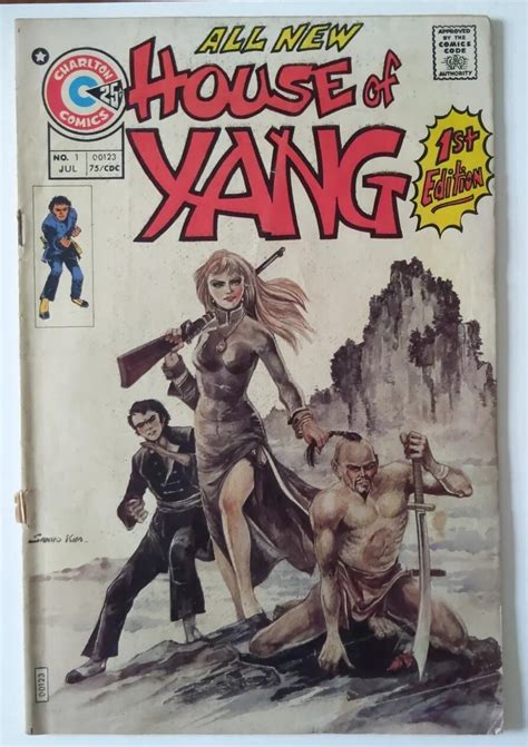 House Of Yang 1 Charlton Comics Sanho Kim Painted Babe Cover