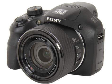 SONY Cyber-shot DSC-HX300/B Black 20.4 MP 50X Optical Zoom Digital ...