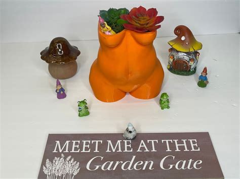 Curvy Woman Planter Naked Woman Pot Naked Woman Body Etsy