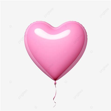 Pink Heart Balloon Pink Heart Balloon PNG Transparent Image And