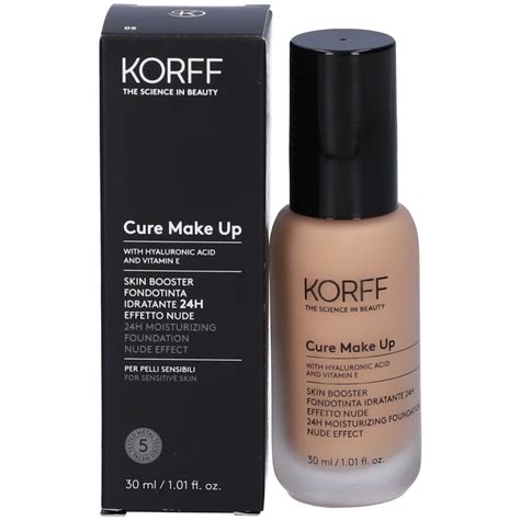 Korff Skin Booster Fondotinta Idratante H Effetto Nude Colore Ml Redcare