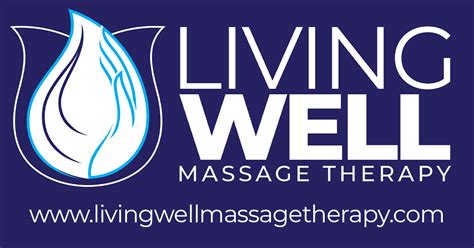 Living Well Massage Therapy Logo On Behance