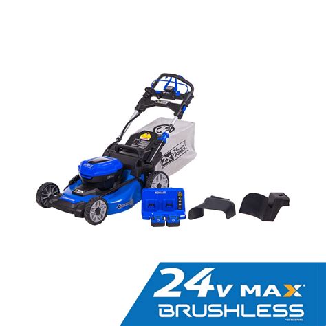 24 Volt Battery Battery Push Lawn Mowers At