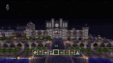 Minecraft Xbox 360 Epic Castle Preview Youtube