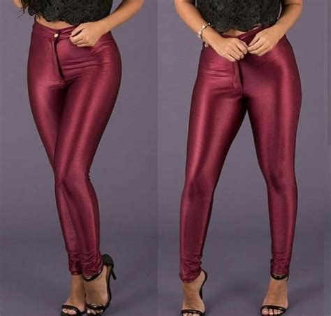 Calça Disco Hot Pants Cintura Alta Legging Cirrê Feminina MercadoLivre