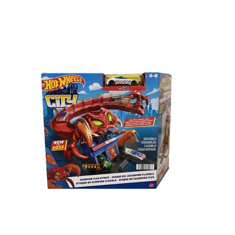 Pista Hot Wheela City Nemesis Ataque Do Escorpiao Hdr Mattel Shopee Brasil