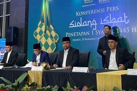 Pemerintah Tetapkan Hari Raya Idul Fitri Jatuh Pada Hari Rabu April