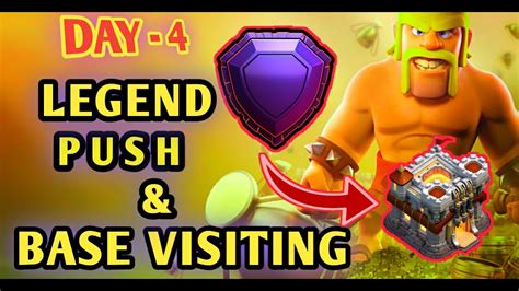 Coc Live Stream Legend League Push Your Base Visit Youtube