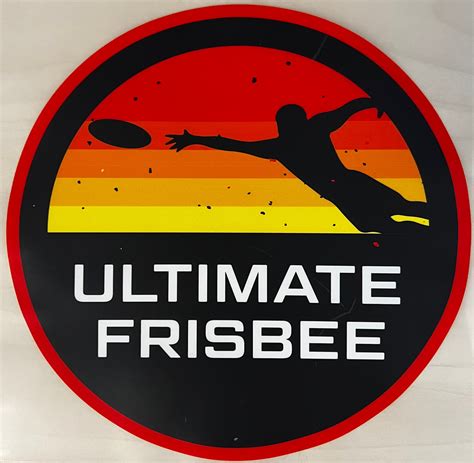 Sportsman Throwing Ultimate Frisbee Color Vector Image Clip Art Library